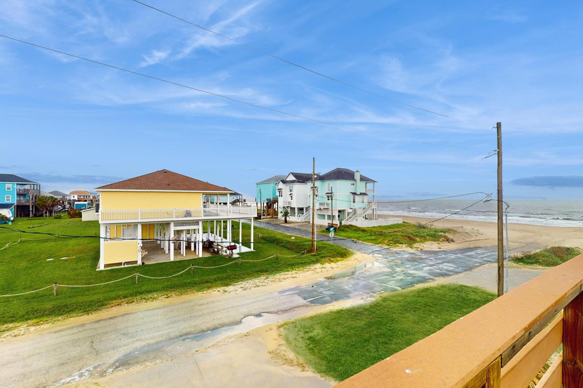 Coastal Cabana Crystal Beach Exterior foto